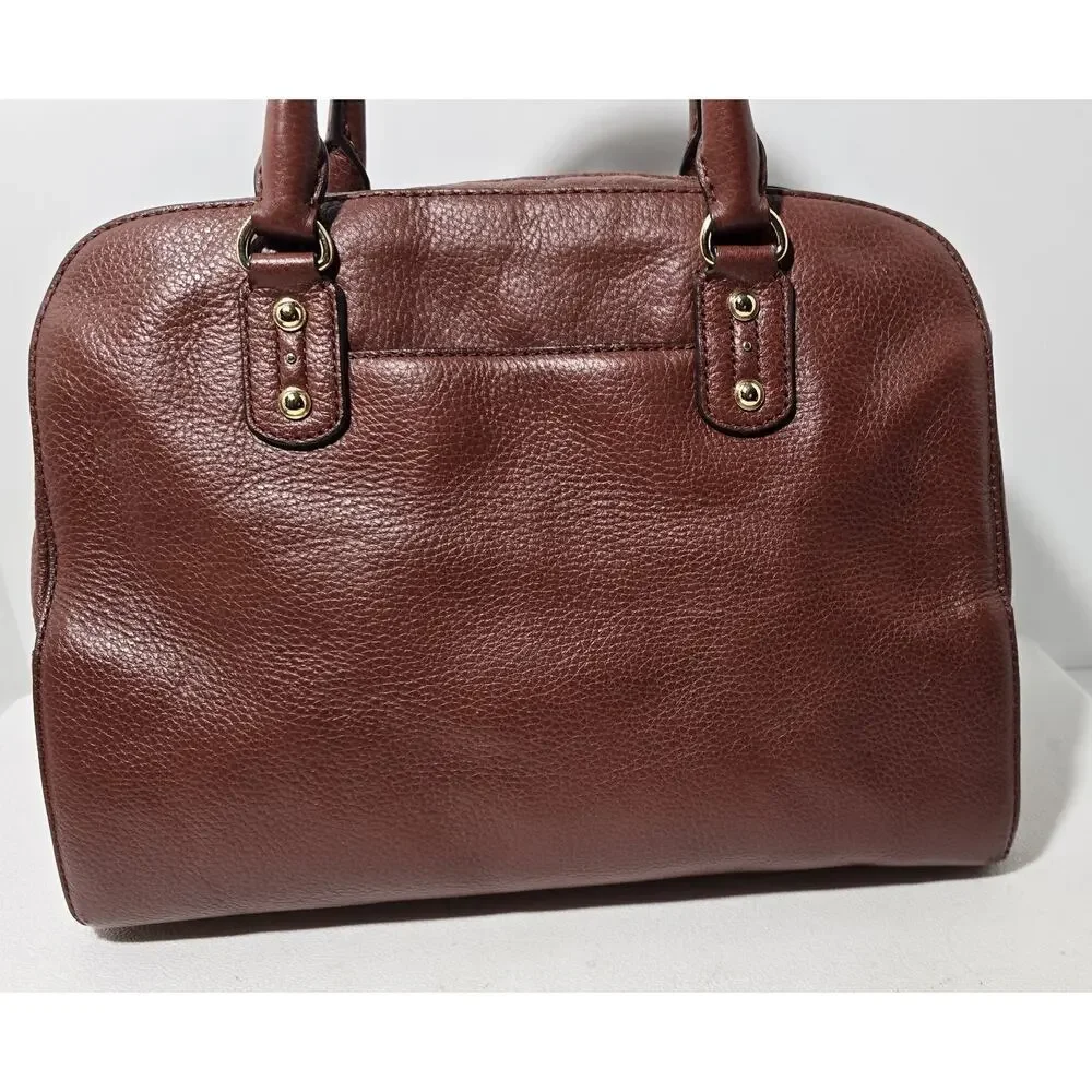Michael Kors Satchel Doctor Style bag Purse Medium Brown